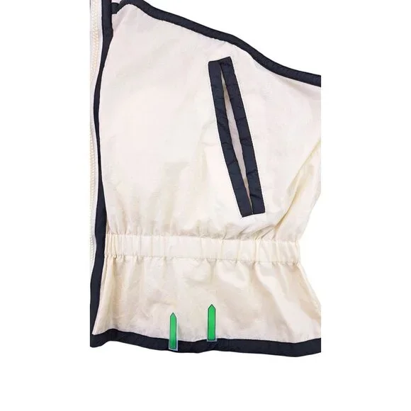 Vintage Athletic Works Track Suit Jacket Pants Set Women Medium Brown Tan Aztec - Picture 12 of 13